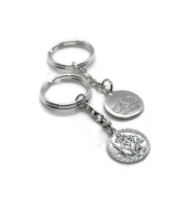 Breloczek srebrny do kluczy BR10-41