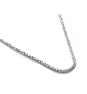 KE035-53 spiga lisi ogonek łańcuszek srebrny