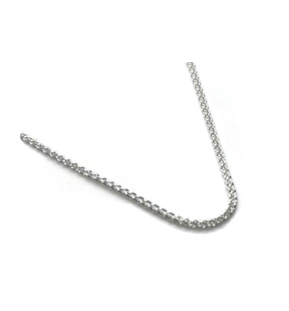 KE035-53 spiga lisi ogonek łańcuszek srebrny