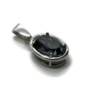 Zawieszka srebrna z kryształami swarovskiego Z798-26